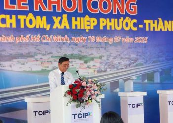 Cầu Rạch Tôm chính thức khởi công xây mới